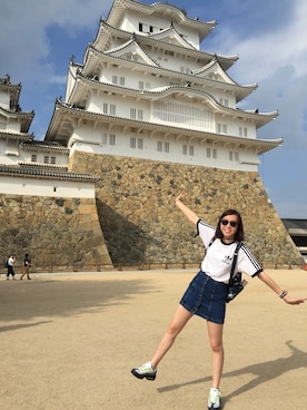 Cassadee Tamさん（レディース・165cm）の秋コーディネート