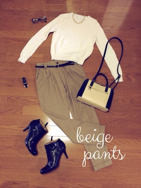 來子さん（レディース・164cm）の秋コーディネート