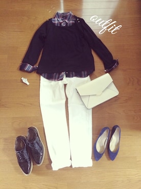 「アイテム（その他）」を使った、來子さん（レディース・164cm）の春コーディネート