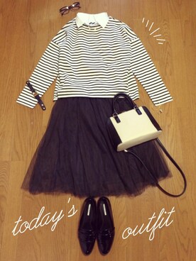 來子さん（レディース・164cm）の春コーディネート