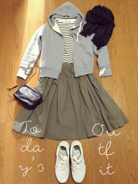 來子さん（レディース・164cm）の春コーディネート