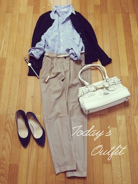 來子さん（レディース・164cm）の春コーディネート