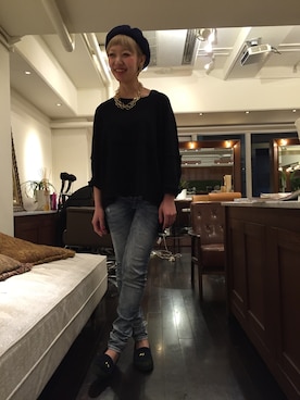 「切りっぱなし」｜「アイテム（アナログ腕時計）」を使った、yuuuuuucaさん（レディース・160cm）の春コーディネート
