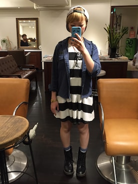 yuuuuuucaさん（レディース・160cm）の夏コーディネート