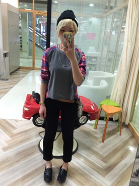 yuuuuuucaさん（レディース・160cm）の秋コーディネート