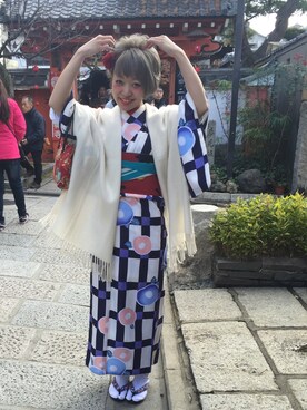 「お正月」｜yuuuuuucaさん（レディース・160cm）の冬コーディネート