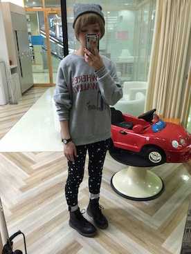「STUDIOUS（ステュディオス）のアイテム（腕時計）」を使った、yuuuuuucaさん（レディース・160cm）の春コーディネート