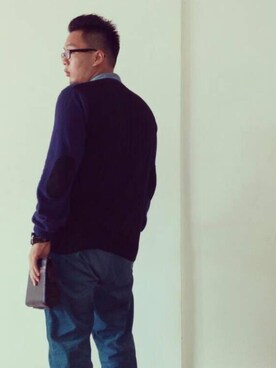「Selected   （-）のアイテム」を使った、BlueVeinssさん（メンズ・182cm）の春コーディネート