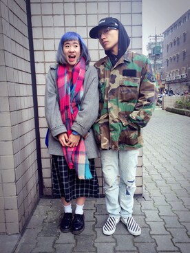 チアオちゃんさん（レディース・157cm）の冬コーディネート