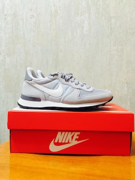 「NIKE INTERNATIONALIST」｜Christine Chanさん（レディース・152cm）の夏コーディネート