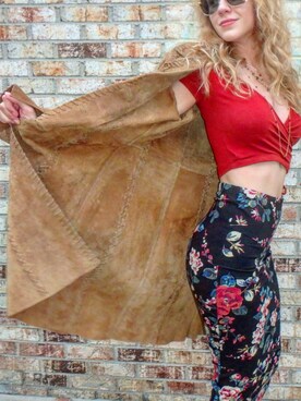 「EXPRESS（エクスプレス）のアイテム（スカート、その他）」を使った、claireさん（レディース）の秋コーディネート