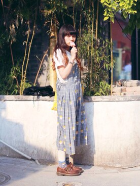 整颗心可成さんのコーディネート