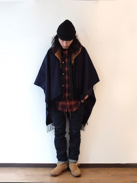 「fuct（ファクト）のアイテム（ジャケット/アウター）」を使った、kさん（メンズ・178cm）の冬コーディネート