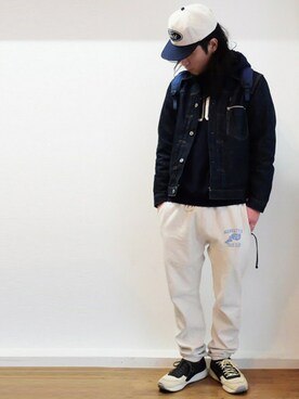 「fuct（ファクト）のアイテム（ジャケット/アウター）」を使った、kさん（メンズ・178cm）の冬コーディネート