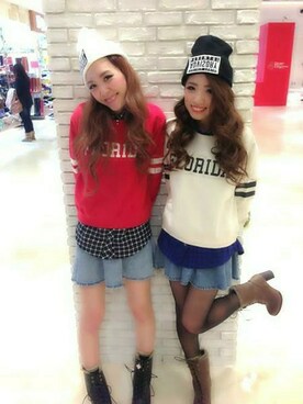 VENCE EXCHANGE LADIES STAFFさん（レディース・160cm）の冬コーディネート