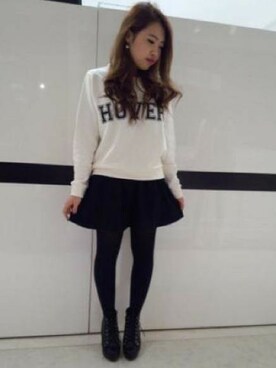 VENCE EXCHANGE LADIES STAFFさん（レディース・160cm）の冬コーディネート