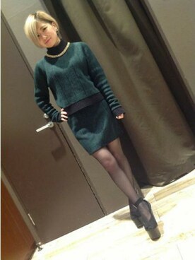 VENCE EXCHANGE LADIES STAFFさん(レディース・160cm)の冬コーディネート