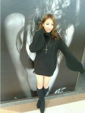 VENCE EXCHANGE LADIES STAFFさん（レディース・160cm）の冬コーディネート