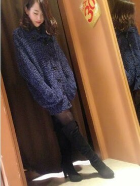 VENCE EXCHANGE LADIES STAFFさん（レディース・160cm）の冬コーディネート