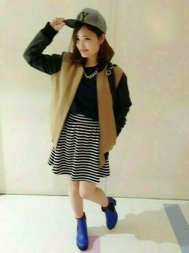 VENCE EXCHANGE LADIES STAFFさん（レディース・160cm）の冬コーディネート