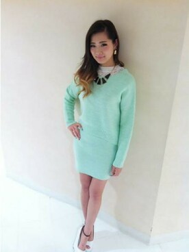 VENCE EXCHANGE LADIES STAFFさん（レディース・160cm）の冬コーディネート