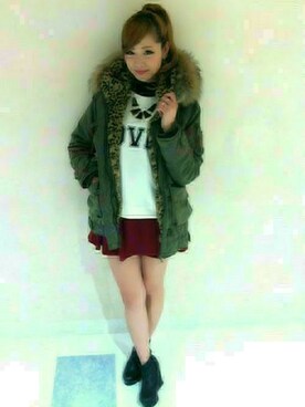 VENCE EXCHANGE LADIES STAFFさん（レディース・160cm）の冬コーディネート