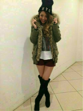 VENCE EXCHANGE LADIES STAFFさん(レディース・160cm)の冬コーディネート