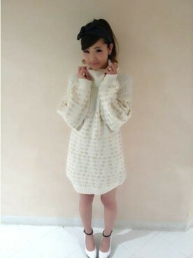 VENCE EXCHANGE LADIES STAFFさん（レディース・160cm）の冬コーディネート