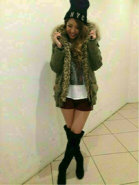 VENCE EXCHANGE LADIES STAFFさん(レディース・160cm)の冬コーディネート