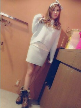 VENCE EXCHANGE LADIES STAFFさん（レディース・160cm）の冬コーディネート