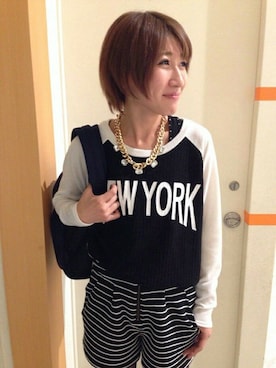 VENCE EXCHANGE LADIES STAFFさん（レディース・160cm）の冬コーディネート