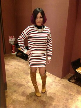 VENCE EXCHANGE LADIES STAFFさん(レディース・160cm)の冬コーディネート