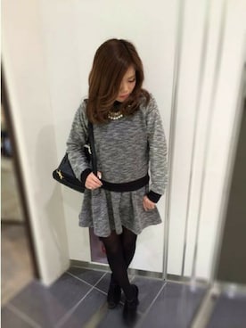 VENCE EXCHANGE LADIES STAFFさん(レディース・160cm)の冬コーディネート