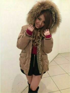 VENCE EXCHANGE LADIES STAFFさん（レディース・160cm）の冬コーディネート