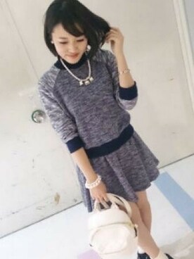 VENCE EXCHANGE LADIES STAFFさん（レディース・160cm）の冬コーディネート