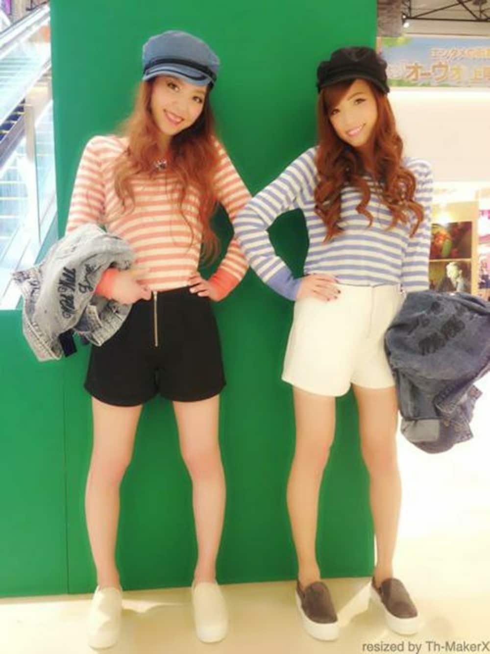 「VENCEEXCHANGEの12G A/R ボーダーVPO（ニット/セーター、ピンク系）」を使った、VENCE EXCHANGE LADIES STAFFさん（レディース・160cm）の冬コーディネートの1枚目の写真