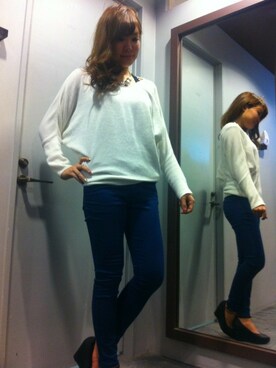 VENCE EXCHANGE LADIES STAFFさん（レディース・160cm）の冬コーディネート