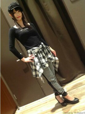 VENCE EXCHANGE LADIES STAFFさん(レディース・160cm)の冬コーディネート