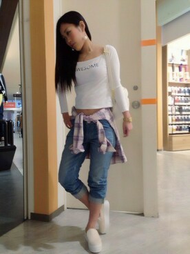 VENCE EXCHANGE LADIES STAFFさん（レディース・160cm）の冬コーディネート