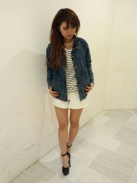 VENCE EXCHANGE LADIES STAFFさん（レディース・160cm）の春コーディネート