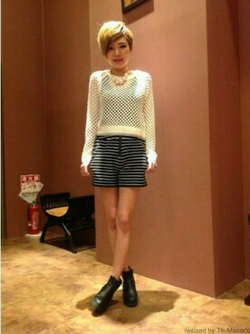 VENCE EXCHANGE LADIES STAFFさん（レディース・160cm）の春コーディネート