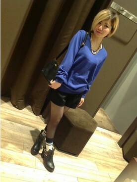 VENCE EXCHANGE LADIES STAFFさん（レディース・160cm）の春コーディネート