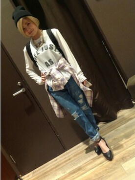 VENCE EXCHANGE LADIES STAFFさん（レディース・160cm）の春コーディネート