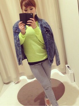 VENCE EXCHANGE LADIES STAFFさん（レディース・160cm）の春コーディネート