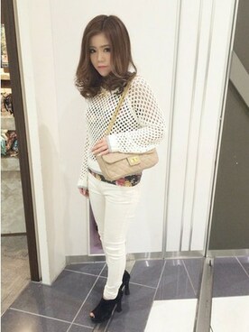 VENCE EXCHANGE LADIES STAFFさん（レディース・160cm）の春コーディネート