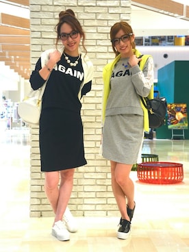 VENCE EXCHANGE LADIES STAFFさん（レディース・160cm）の春コーディネート