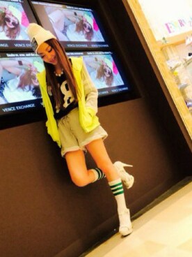 VENCE EXCHANGE LADIES STAFFさん（レディース・160cm）の春コーディネート