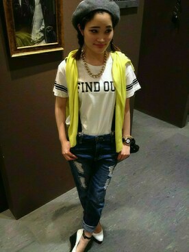 VENCE EXCHANGE LADIES STAFFさん（レディース・160cm）の春コーディネート