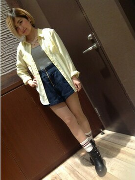 VENCE EXCHANGE LADIES STAFFさん（レディース・160cm）の春コーディネート