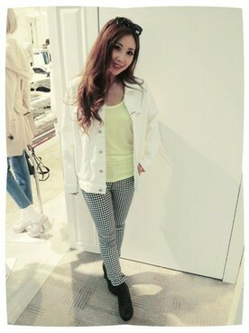 VENCE EXCHANGE LADIES STAFFさん（レディース・160cm）の春コーディネート